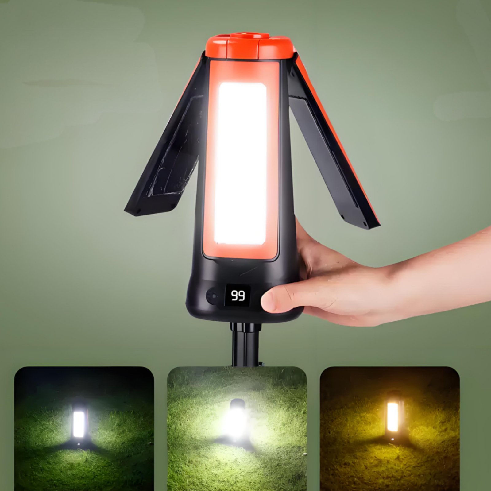 Telescopic Tent Lamp Adjustabl - Outdoor Lighting Battery 评论和价格