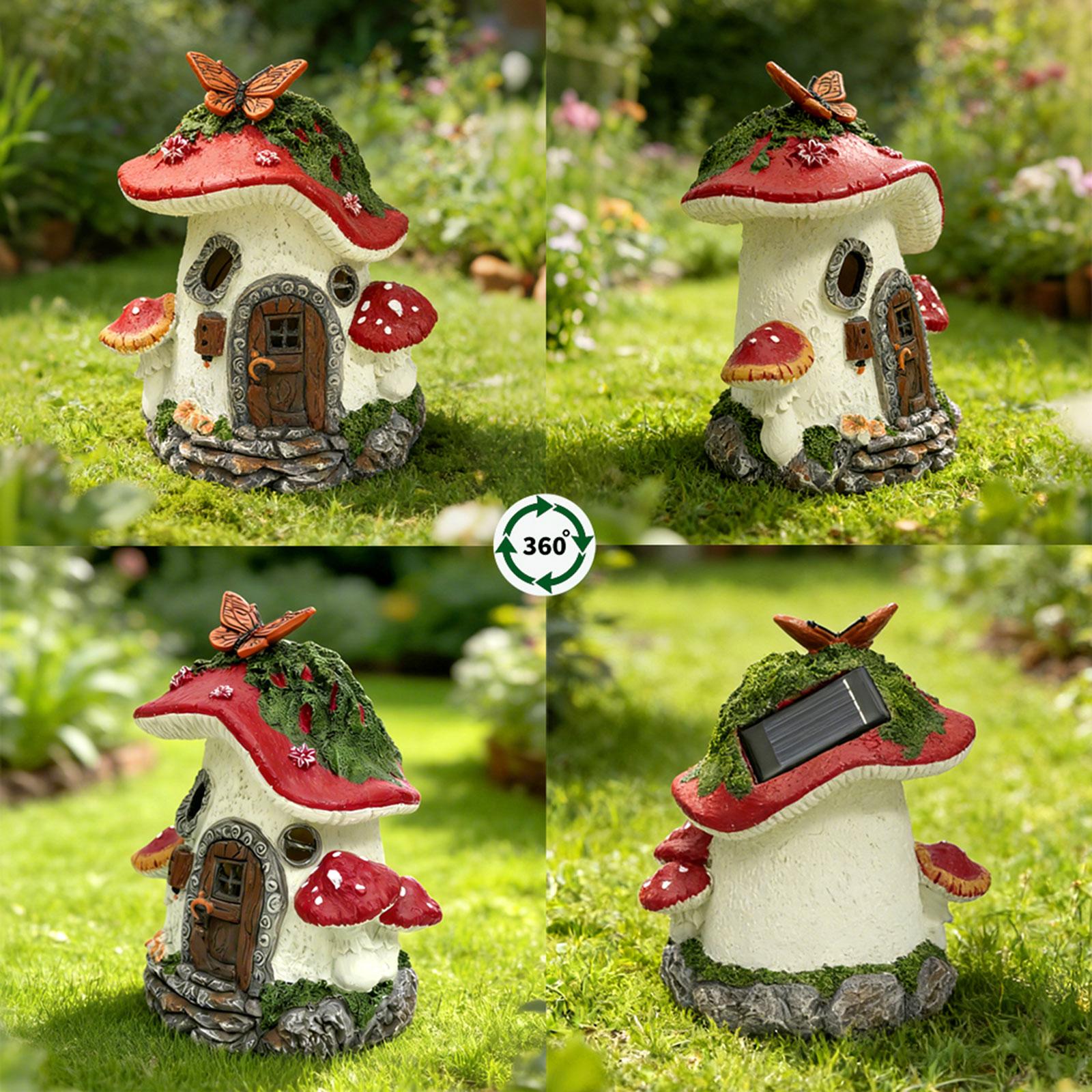 Solar Garden Figurines Unique  - Outdoor Lighting Unique 评论和价格