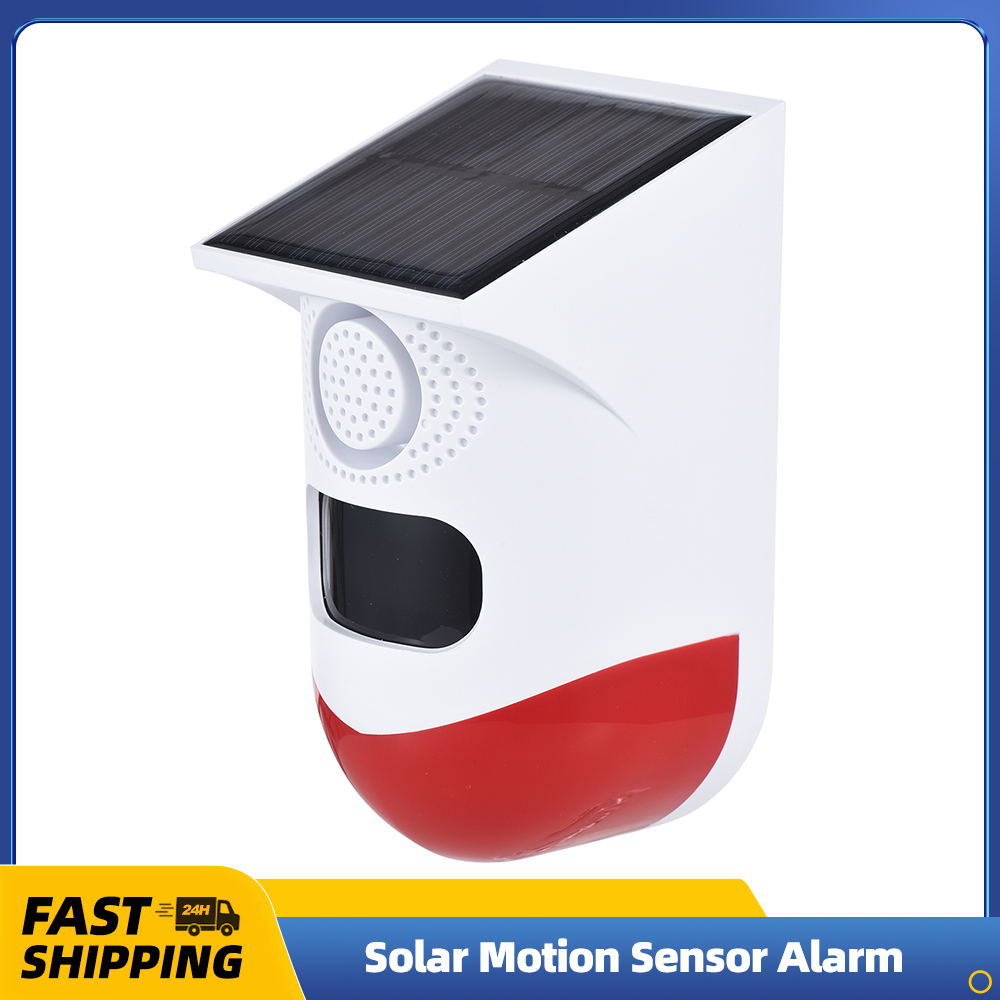 Solar Motion Sensor Alarm Outd - Solar Wall Sconce 评论和价格