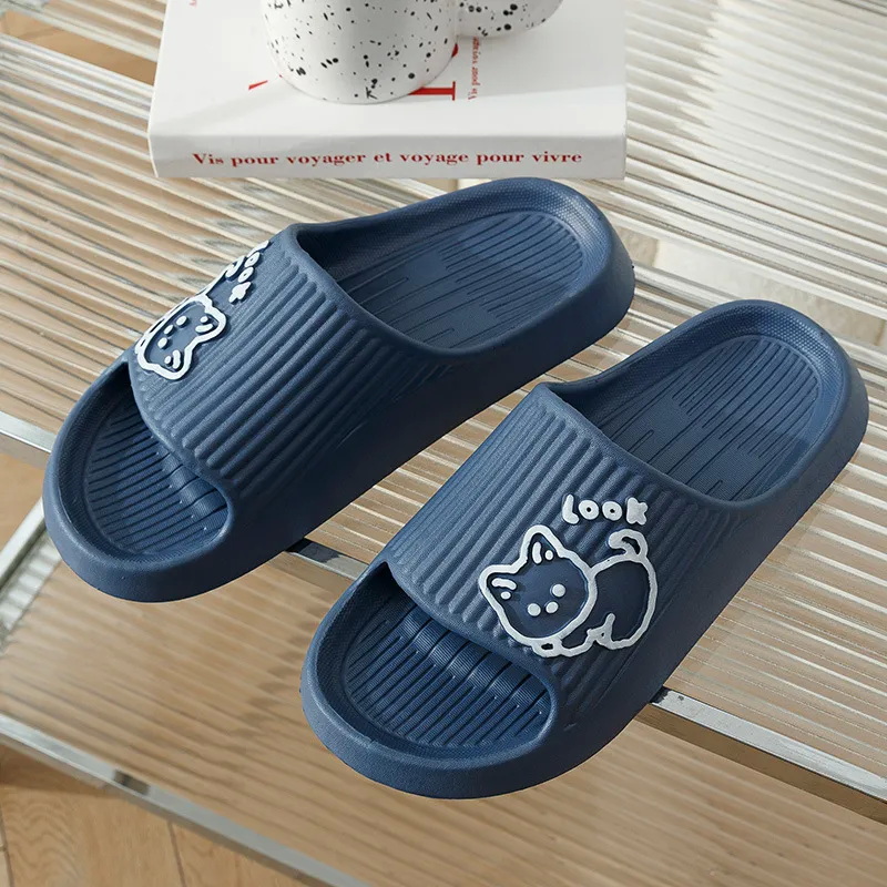 Summer Kawaii Cats Slippers Wo - Outdoor Lighting For Home 评论和价格