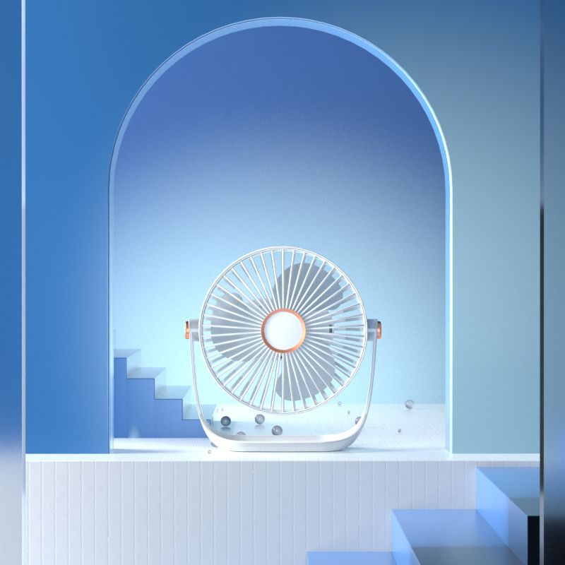 Portable Mini Desktop Fan Ligh - Outdoor Lighting For Home 评论和价格