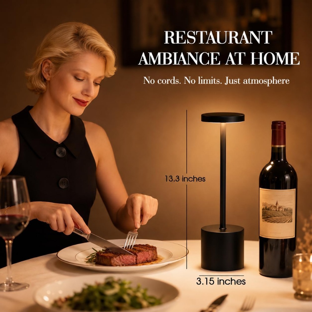 Cordless Table Lamp Set 5000mA - Outdoor Lighting Battery 评论和价格