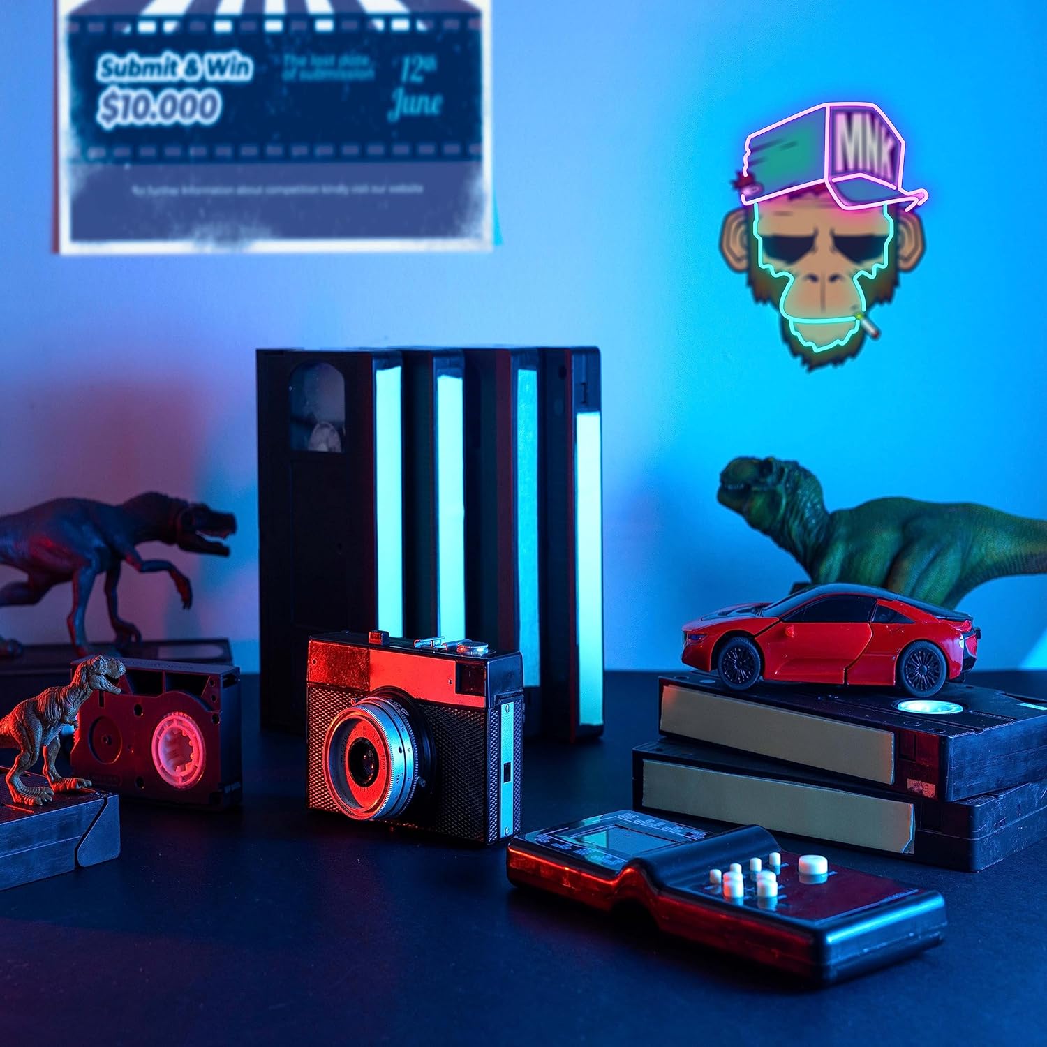Cool Monkey with Hat Neon Sign - Outdoor Lighting Unique 评论和价格