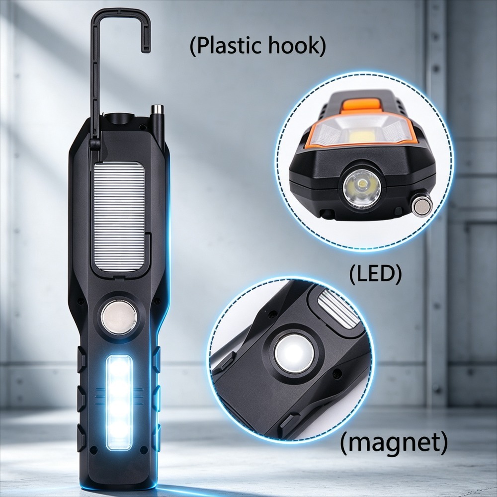 New LED Work Light Built‑in Ba - Outdoor Lighting Battery 评论和价格