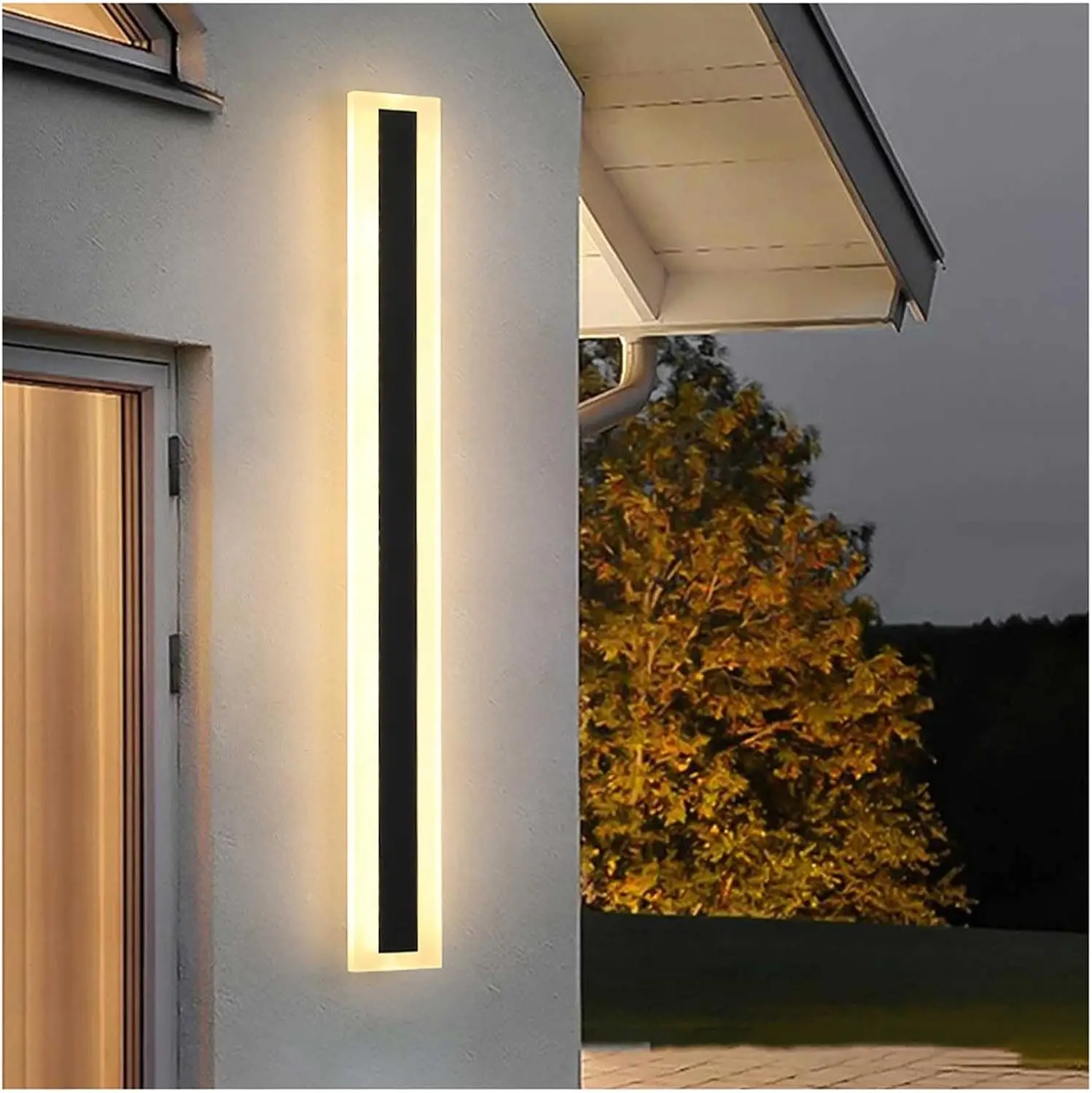 LED Trichromatic Wall Lights,M - Solar Wall Sconce 评论和价格