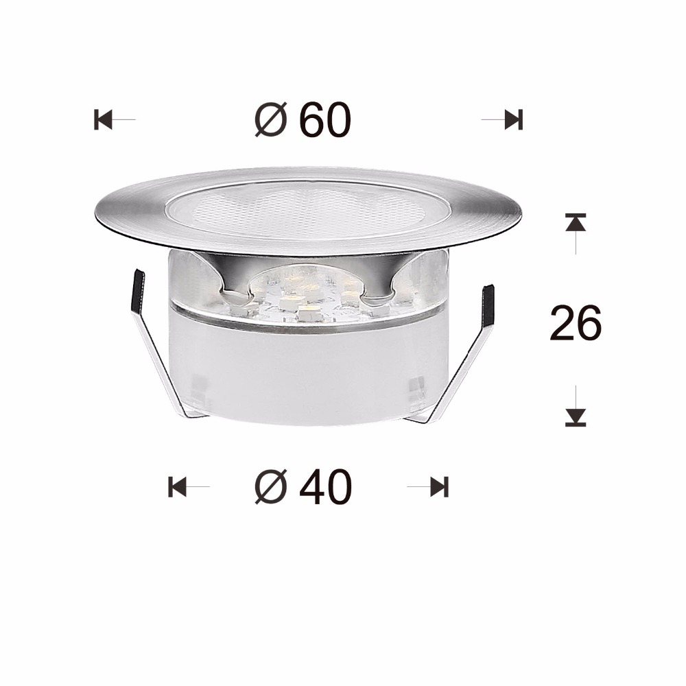 QACA Outdoor Recessed Lamp Low - Outdoor Lighting Voltage 评论和价格