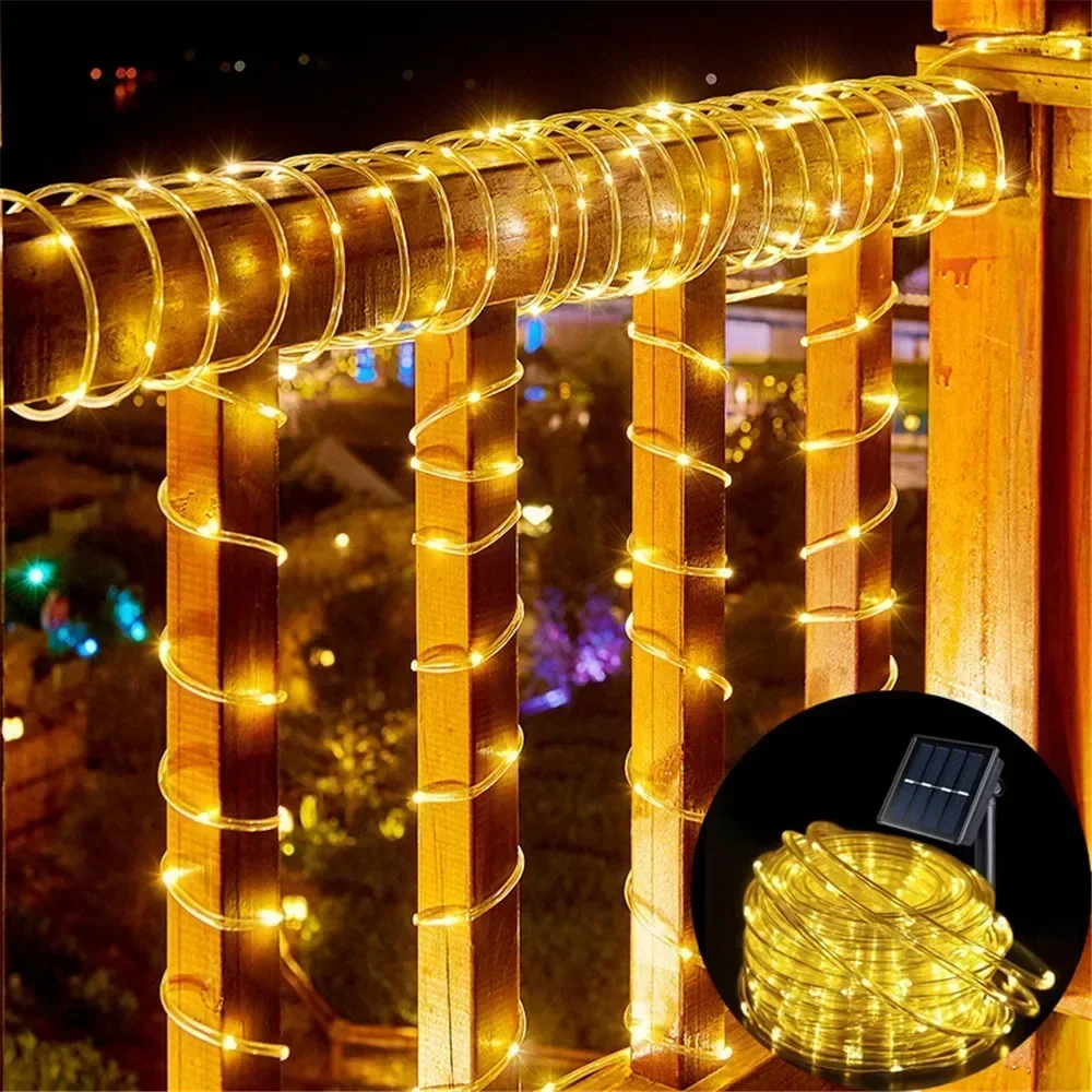 Solar Rope Lights Outdoor Blue - Solar Fairy String 评论和价格