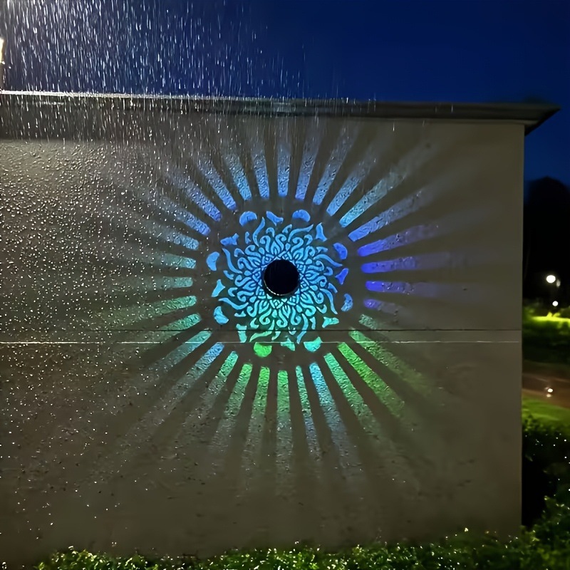 Solar LED Wall Light Mandala P - Halo Outdoor Lighting 评论和价格