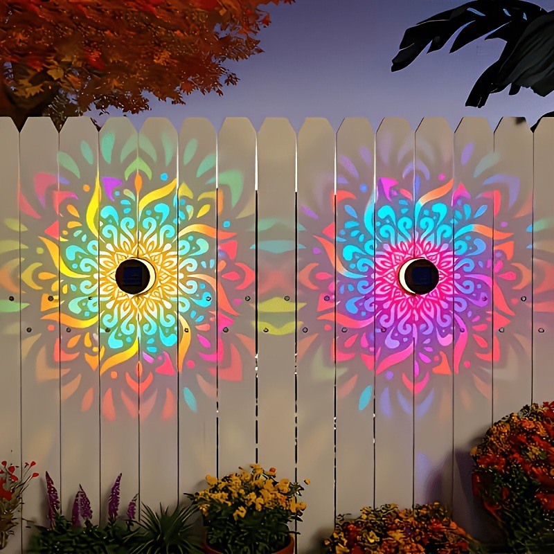 Solar LED Wall Light Mandala P - Halo Outdoor Lighting 评论和价格