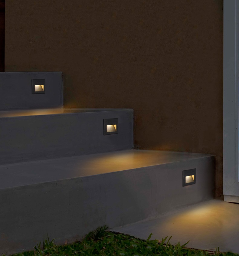 LED Deck Step Light 15Leds IP6 - Outdoor Lighting Recessed 评论和价格