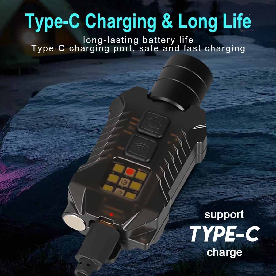 Rechargeable Powerful EDC Flas - Led Flood Light 评论和价格