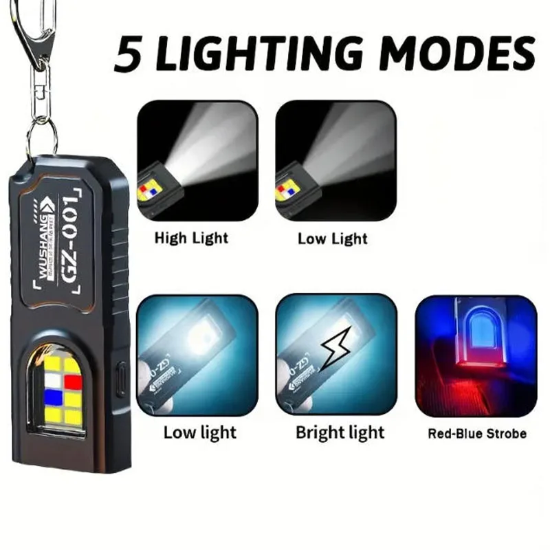 LED Keychain Flashlight Type C - Led Flood Light 评论和价格