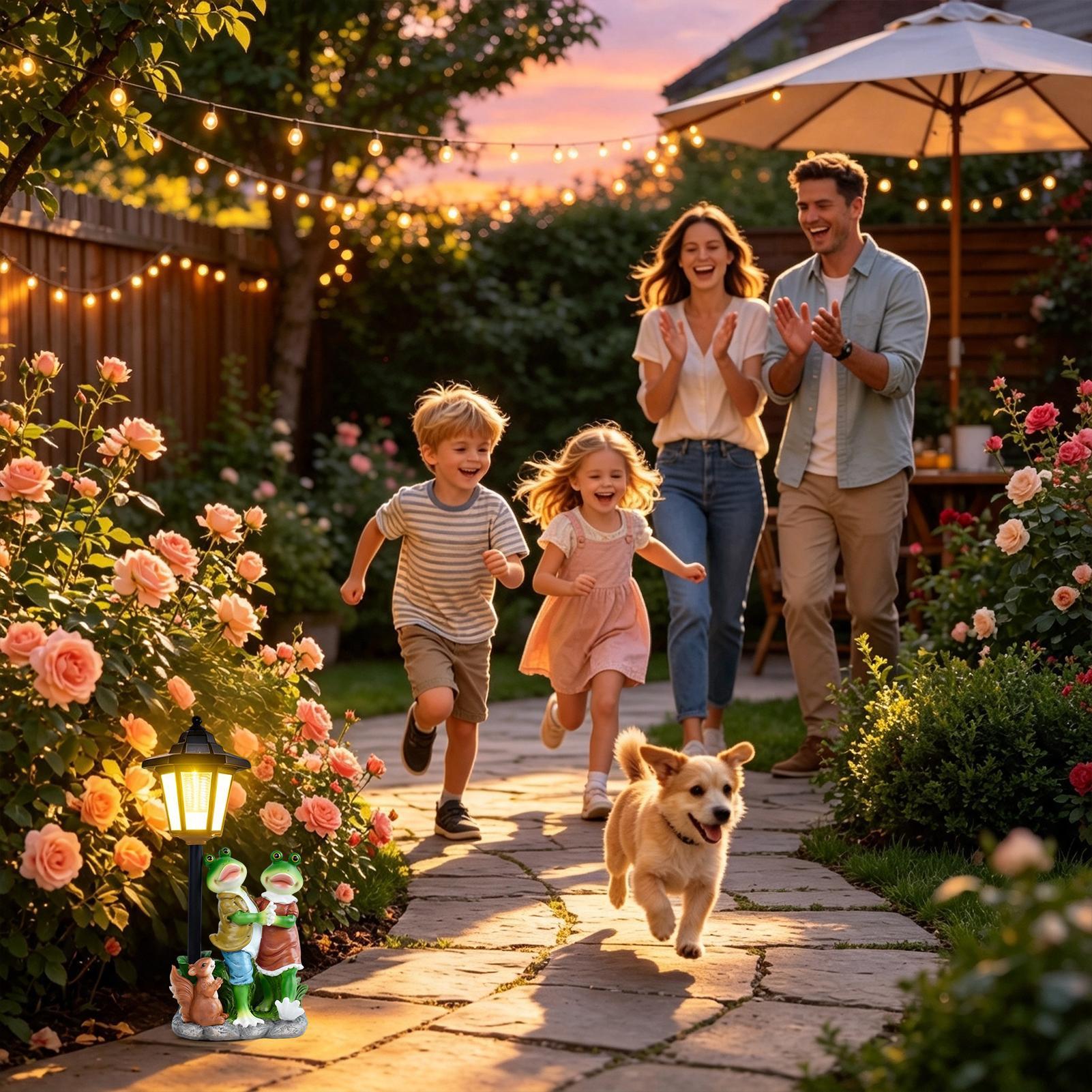 Garden Statues Light Up Auto O - Outdoor Lighting For Home 评论和价格
