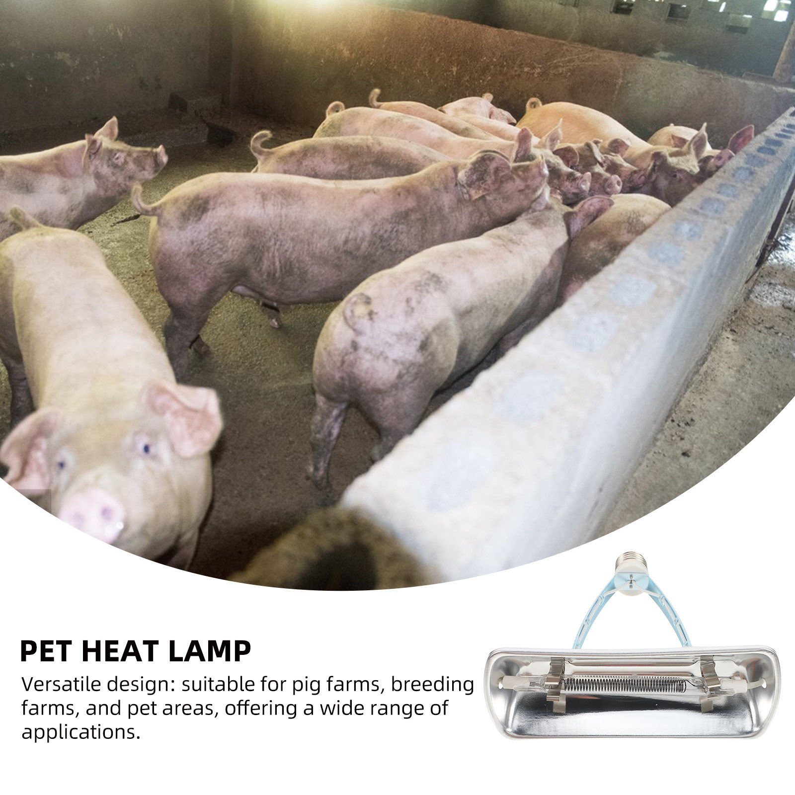 Pig Farm Heat Lamp Bulb E27 25 - Outdoor Lighting Battery 评论和价格
