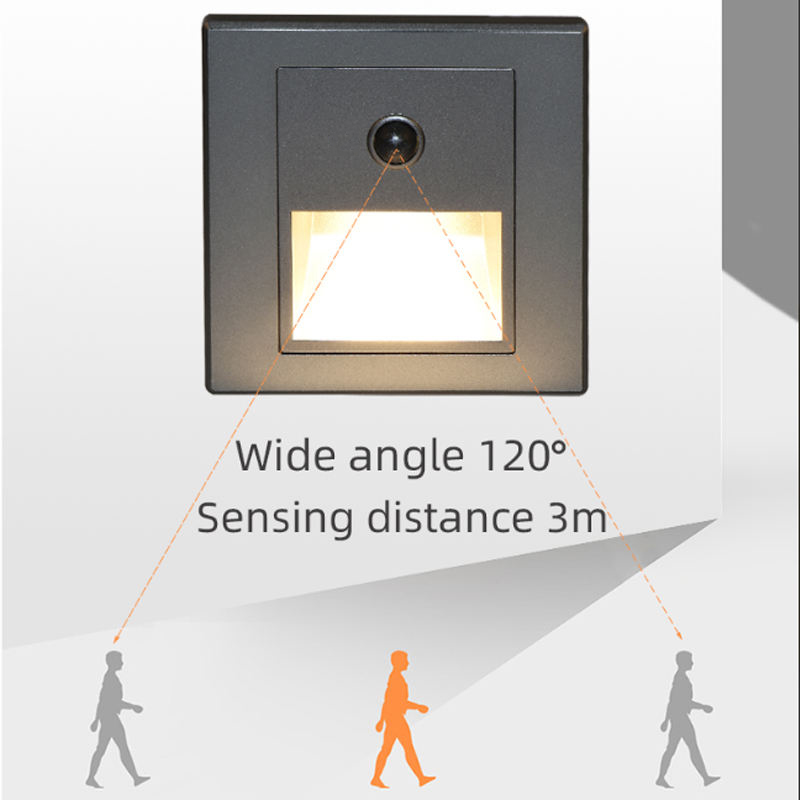 Infrared Motion Sensor Stair L - Outdoor Lighting Recessed 评论和价格