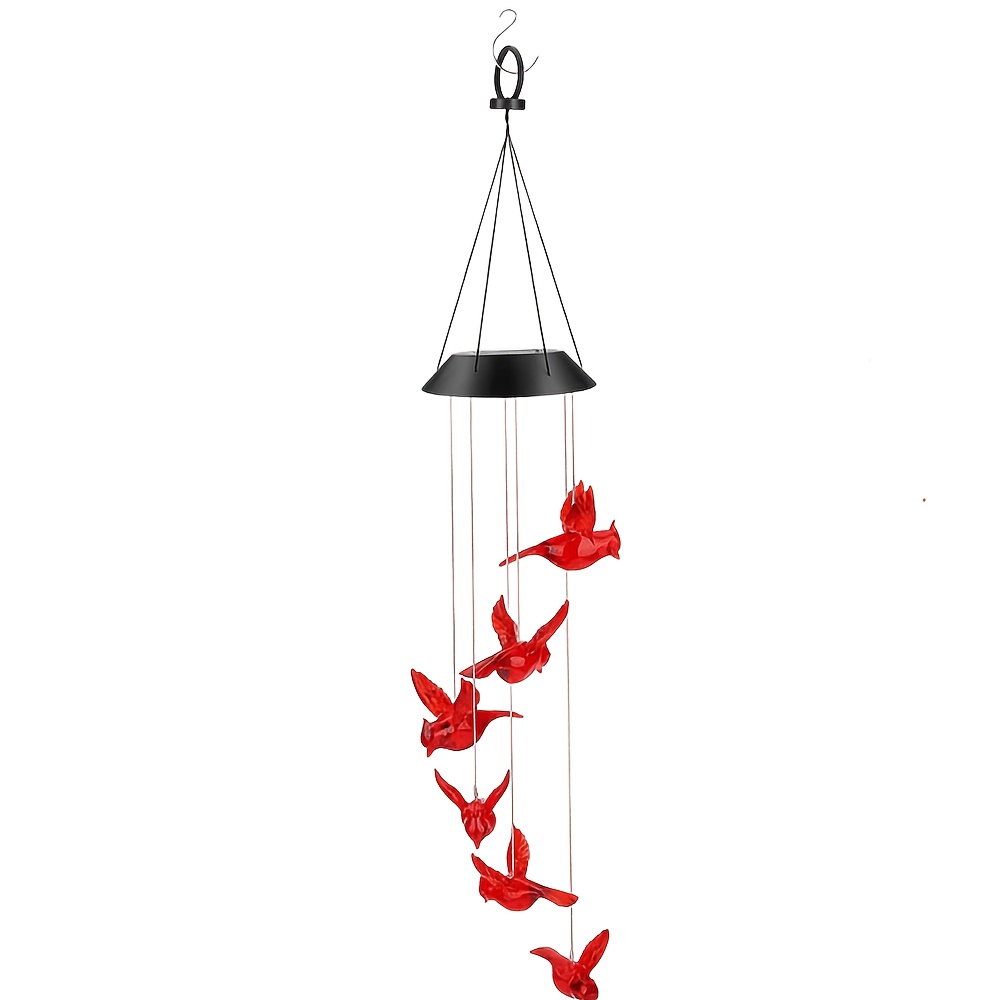 Solar-Powered Flaming Bird Win - Outdoor Lighting Design 评论和价格