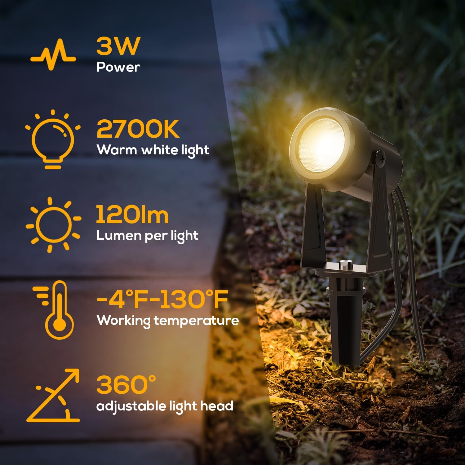 Banord 4-10 Pack 12V LED Spot  - Outdoor Lighting Voltage 评论和价格